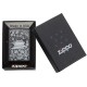 Зажигалка ZIPPO Classic с покрытием Black Matte, латунь/сталь, чёрная, матовая, 38x13x57 мм