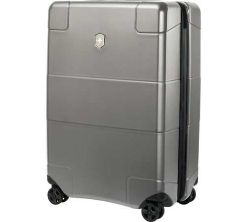Чемодан VICTORINOX Lexicon, серый, 100% поликарбонат, 45x28x68 см, 73 л
