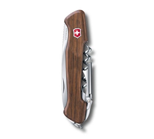 Нож перочинный VICTORINOX Wine Master, 130 мм, 6 функций, с фиксатором, рукоять из орехового дерева