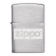 Подарочный набор ZIPPO: фляжка 89 мл и зажигалка, латунь/сталь, серебристый, в коробке с подвесом