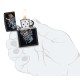 Зажигалка ZIPPO Darts с покрытием Black Matte, латунь/сталь, черная 38x13x57 мм