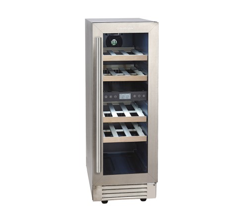 Винный шкаф двухзонный встраиваемый Cellar Private CP017-2T