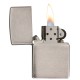Зажигалка ZIPPO Armor™ c покрытием Brushed Chrome, латунь/сталь, серебристая, матовая, 38x13x57 мм