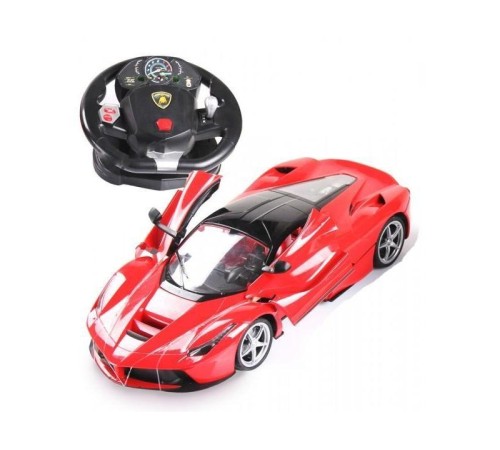 Р/У машина MZ Ferrari La Ferrari 2088F 1/10 GYRO-руль, (открываются двери) +акб