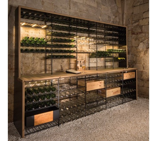 Винная лавка Architecture Intérieure du Vin Wine Merchant 305 см