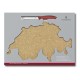 Набор VICTORINOX Swiss Map: нож для сыра и колбасы Swiss Classic 11 см + разделочная доска Epicurean