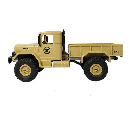 Радиоуправляемая машина WPL B-14R военный грузовик (песочный) 1/16 2.4G RTR