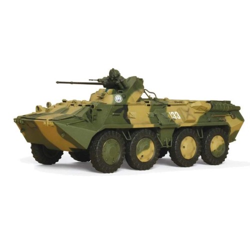 Сборная модель ZVEZDA Российский бронетранспортер БТР-80А, 1/35