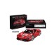 Конструктор CaDA MASTER спорткар Italian Super Car, красный 1/8 (3236 деталей)