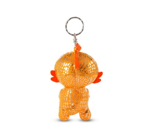 Мягкая игрушка NICI Дракон оранжевый Йо-Йо, брелок 9 см
