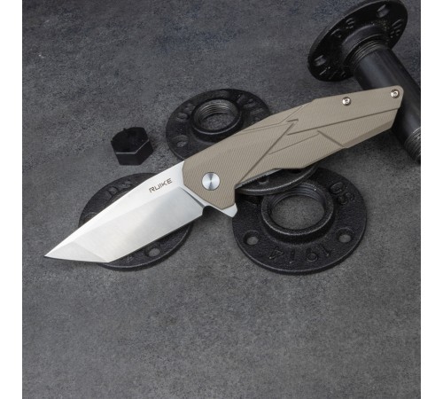 Нож Ruike P138-W желтый