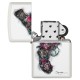 Зажигалка ZIPPO Spazuk с покрытием White Matte, латунь/сталь, белая, матовая, 38x13x57 мм