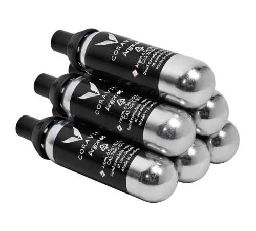 Упаковка из 6-ти капсул с газом Аргон для систем Coravin