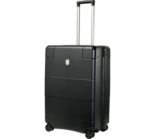 Чемодан VICTORINOX Lexicon, чёрный, 100% поликарбонат, 45x28x68 см, 73 л