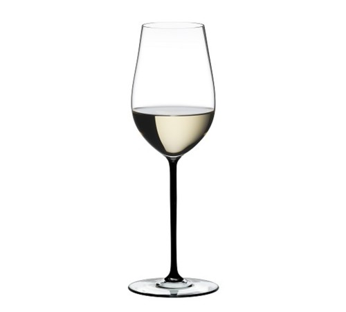 Бокал для вина универсальный Riedel Riesling/Zinfandel Fatto A Mano Black