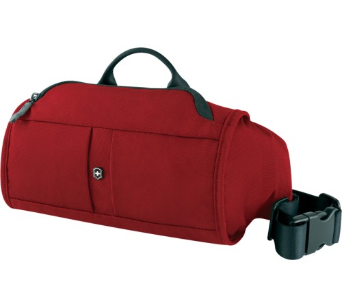 Сумка на пояс VICTORINOX Lumbar Pack, с системой защиты RFID, красный, нейлон 800D, 27x7x15 см, 3 л