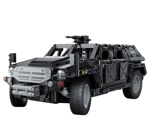 Радиоуправляемый конструктор CADA бронированный внедорожник Fierce Warrior SUV 1/12 (561 деталь)