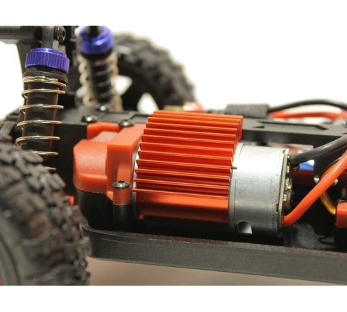 Радиоуправляемый шорт-корс Remo Hobby Rocket UPGRADE (красный) 4WD 2.4G 1/16 RTR