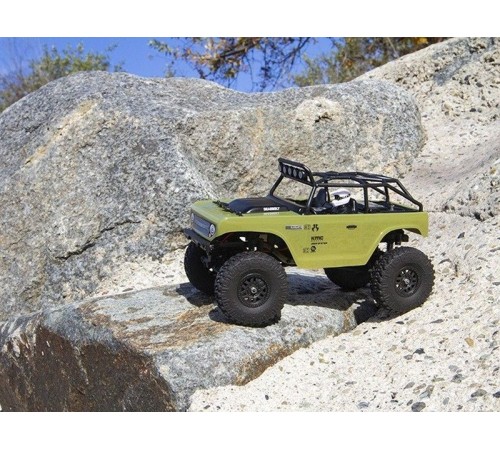 Модель для трофи 1:24 Axial SCX24 Deadbolt 4WD, электро, RTR (зеленый)