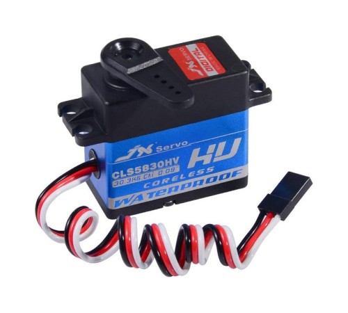 Сервомашинка цифровая JX Servo CLS5830HV (58г/30.3/0.09/8.4V) влагозащищенная