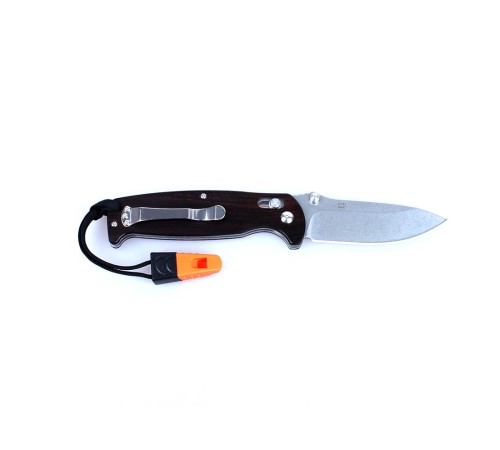 Нож Ganzo G7412-WS темное дерево, G7412-WD2-WS