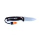 Нож Ganzo G7412-WS темное дерево, G7412-WD2-WS