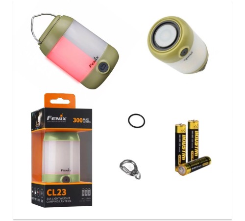 Фонарь Fenix CL23 зеленый, CL23g