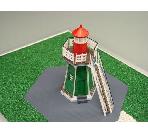 Сборная картонная модель Shipyard маяк Bunthauser Spitze Lighthouse (№54), 1/87