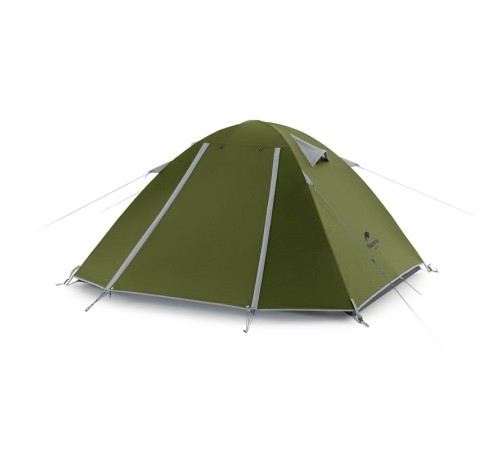 Палатка Naturehike P-Series Lightweigh 2-местная 210T Dark Green, 6927595783627