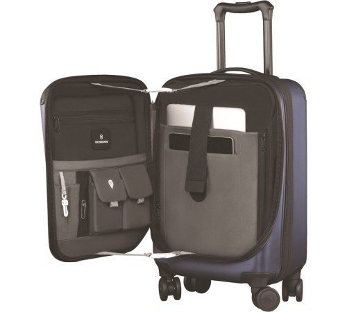 Чемодан VICTORINOX Spectra™ 2.0 Expandable, синий, поликарбонат Bayer, 35x20x55 см, 29 л