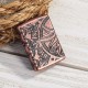 Зажигалка ZIPPO Armor™ с покрытием Antique Copper™, латунь/сталь, медная, матовая, 38x13x57 мм