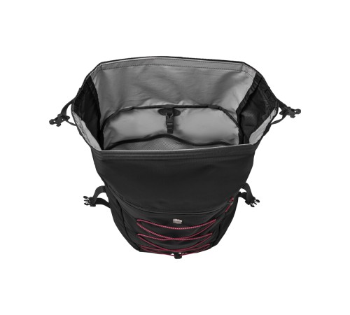 Рюкзак VICTORINOX Altmont Active L.W. Rolltop Backpack, чёрный, 100% нейлон, 30x19x46 см, 20 л