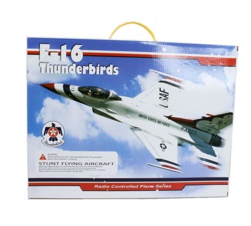 Р/У самолет CTF F16 Thunderbirds FX-823 290мм 2.4G EPP Gyro RTF (с гироскопом)