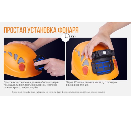 Крепление для каски/шлема Fenix ALG-03V2.0, ALG-03V20
