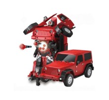 Р/У трансформер MZ Jeep Rubicon Red 2329PF 1/14 +акб и з/у