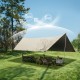 Тент Naturehike Cloud Skies Tarp C2350WS010 150D 500*380 см песочный, 6927595796498