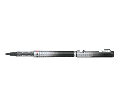 Ручка-роллер Hauser Aeromatic Rocket Tip 0,7 мм, пластик, корпус черный, чернила черные
