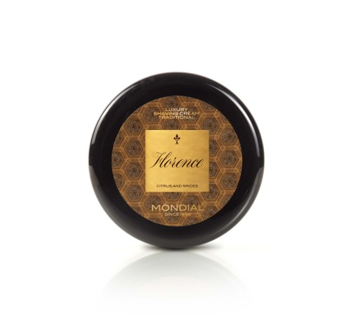 Крем для бритья в пластиковой чаше MONDIAL FLORENCE LUXURY SHAVING CREAM TRADITIONAL, 150 мл