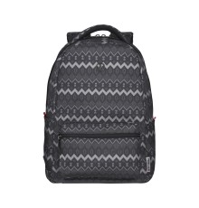 Рюкзак WENGER Colleague 16'', серый с рисунком, полиэстер, 36 x 25 x 45 см, 22 л