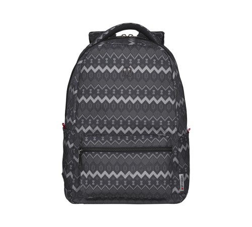 Рюкзак WENGER Colleague 16'', серый с рисунком, полиэстер, 36 x 25 x 45 см, 22 л
