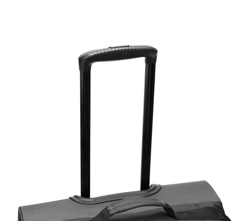 Сумка на колесах TORBER Mobi, чёрный, полиэстер 900D с PU покрытием, 70 х 41 х 28,5 см, 81 л