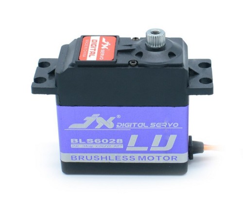 Сервомашинка цифровая JX Servo BLS6028 (60г/28.3/0.12/6.6V) бесколлекторная, Ecoboost