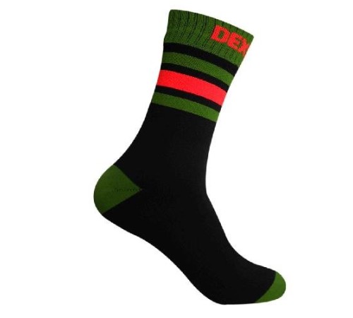 Водонепроницаемые носки DexShell Ultra Dri Sports Socks L (43-46) с оранжевой полосой