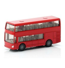 Автобус Siku 1321 двухэтажный 1/87, 7.2 см, красный