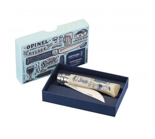 Нож Opinel №8, Edition France by Rylsee, 002155