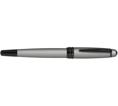 Ручка-роллер Cross Bailey Matte Grey Lacquer. Цвет - серый.