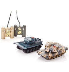 Р/У танковый бой Huan Qi 1:32 IV Tiger vs Leopard 2A5, 27/40МГц