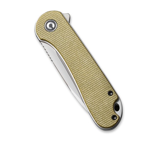Складной нож CIVIVI Elementum D2 Steel Satin Finished Olive Micarta