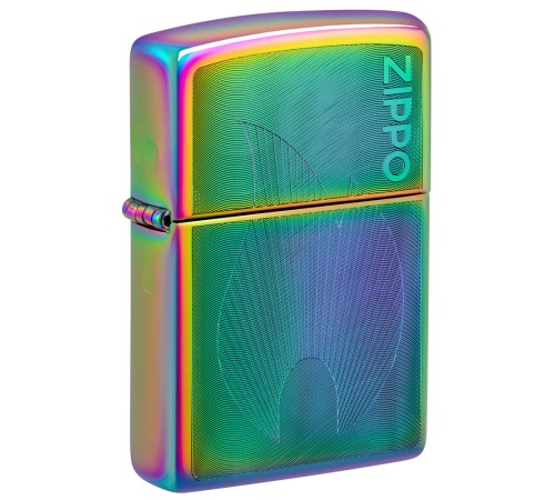Зажигалка ZIPPO Classic с покрытием Multi Color, латунь/сталь, разноцветная, 38x13x57 мм