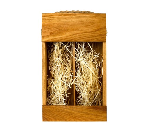 Сет Addwood из древесины дуба для двух бутылок 